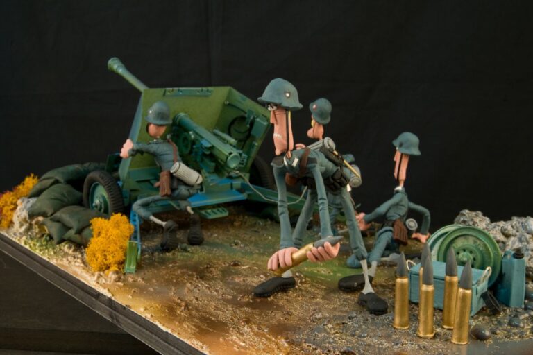 Soldados de plastilina